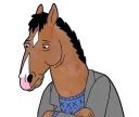😞 emoji Bojack ( @blue56sky ) Telegram sticker 17 of 113