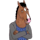 🙄 emoji Bojack ( @blue56sky ) Telegram sticker 23 of 113