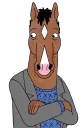 😕 emoji Bojack ( @blue56sky ) Telegram sticker 12 of 113