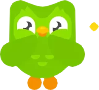 Sticker from Duolingo