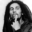 Sticker from Bob Marley - By And