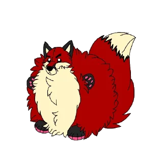 😠 emoji Komforterhöher Fox (@Komforterhoher_Fox) Telegram sticker 15 of 47