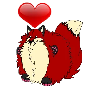 ❤️ emoji Komforterhöher Fox (@Komforterhoher_Fox) Telegram sticker 8 of 47