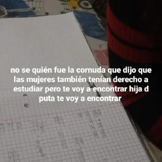 Sticker from Te odio