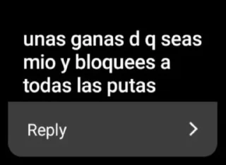 Sticker from Te odio