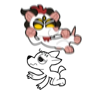 Sticker from Dirk, King of Squeakers