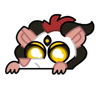 👀 emoji Dirk, King of Squeakers Telegram sticker 5 of 11