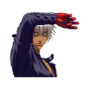 😏 emoji King of Fighters Telegram sticker 2 of 13