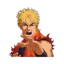 😡 emoji King of Fighters Telegram sticker 10 of 13