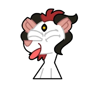 😛 emoji Dirk, King of Squeakers Telegram sticker 11 of 11