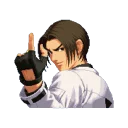 ☝ emoji King of Fighters Telegram sticker 9 of 13