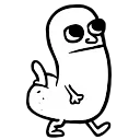 🚶‍♂️ emoji @BlacK_PantheR_xD's userbot pack 1 animated Telegram sticker 13 of 50