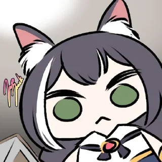 Sticker from Kyaru Memes