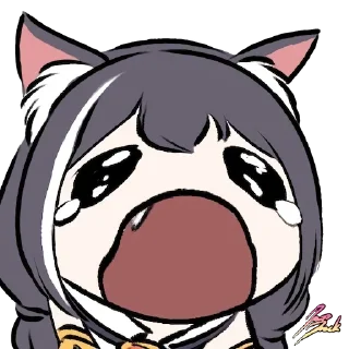 Sticker from Kyaru Memes