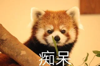 Sticker from 小熊猫，爬！