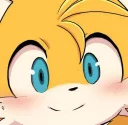 😊 emoji Tails Telegram sticker 9 of 14