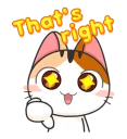 Sticker from Natsu's Gogil Meow - @Ratikel
