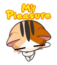 😇 emoji Natsu's Gogil Meow - @Ratikel Telegram sticker 19 of 120