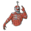 Sticker from Power Rangers / By OsmerOmar