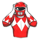 Sticker from Power Rangers / By OsmerOmar