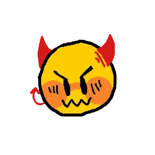 😈 emoji h o o l i g a n Telegram sticker 5 of 34