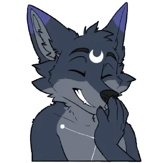 Sticker from Touvan Lunar Fox
