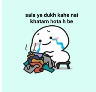 😢 emoji @Opstickerpacks @itzme_Esha 🦋💖 Telegram sticker 7 of 85