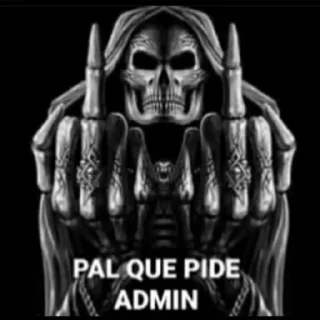 ☠️ emoji admin Telegram sticker 8 of 20