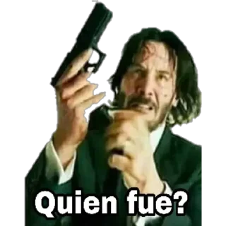 🤨 emoji John Wick Telegram sticker 3 of 39