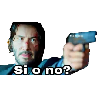 🔫 emoji John Wick Telegram sticker 11 of 39