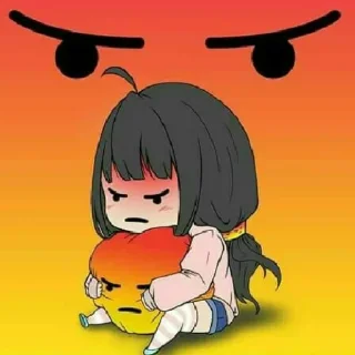 😡 emoji Odio mi vida Telegram sticker 20 of 71