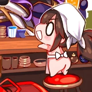 🥰 emoji 🥰 | Chibi Oda ᨒ @KurumiFan ⛩️ Telegram sticker 8 of 120