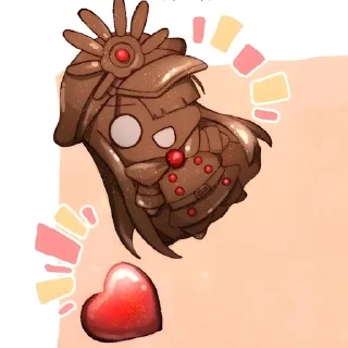 🍫 emoji 🥰 | Chibi Oda ᨒ @KurumiFan ⛩️ Telegram sticker 11 of 120