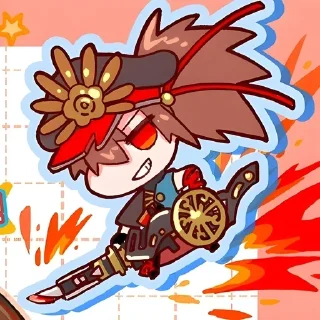 🗡 emoji 🥰 | Chibi Oda ᨒ @KurumiFan ⛩️ Telegram sticker 23 of 120