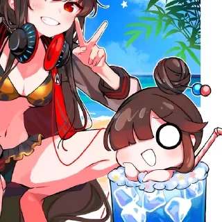 🥤 emoji 🥰 | Chibi Oda ᨒ @KurumiFan ⛩️ Telegram sticker 17 of 120