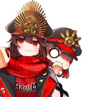 🥰 emoji 🥰 | Chibi Oda ᨒ @KurumiFan ⛩️ Telegram sticker 19 of 120