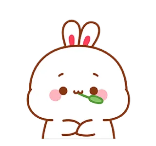 😊 emoji 兔几4 Telegram sticker 15 of 24