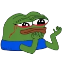 🖕 emoji ゞ𝙿𝙴𝙿𝙴 🐸⃤ @stickersdaManu Telegram sticker 20 of 50
