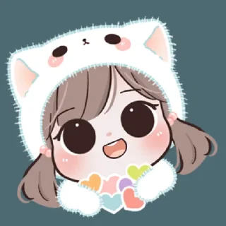 🤗 emoji I'm your! :3 @vrtualwinwin Telegram sticker 24 of 40
