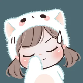 😓 emoji I'm your! :3 @vrtualwinwin Telegram sticker 16 of 40