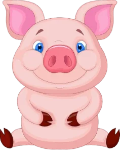 Sticker from @pig