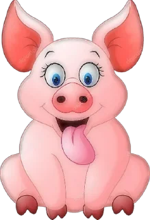 Sticker from @pig