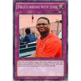 Sticker from Trap Cards