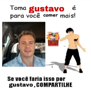 Sticker from gustavo campeão