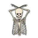 Sticker from Skeleton Bob / By OsmerOmar