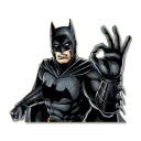 👌 emoji Batman / By OsmerOmar Telegram sticker 5 of 40
