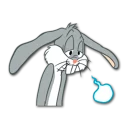 😔 emoji Looney Tunes / By OsmerOmar Telegram sticker 17 of 40
