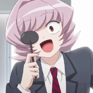😉 emoji Najimi Osana @animestickersii Telegram sticker 20 of 49