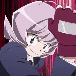 😼 emoji Najimi Osana @animestickersii Telegram sticker 22 of 49