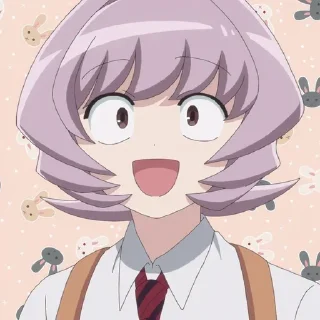 😀 emoji Najimi Osana @animestickersii Telegram sticker 6 of 49